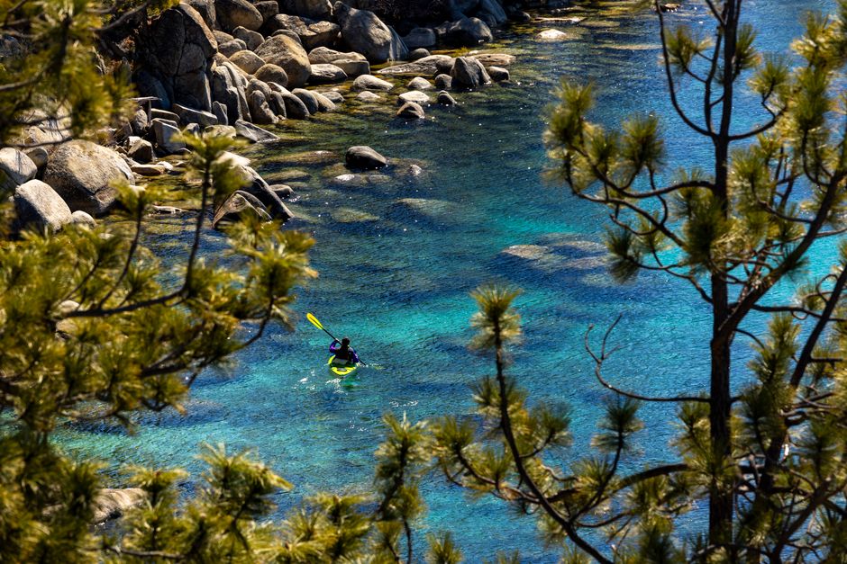 Passeio de caiaque no Lake Tahoe