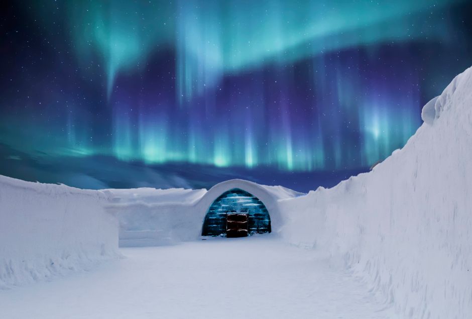 Pernoite em Iglu de Vidro e Observação de Estrelas