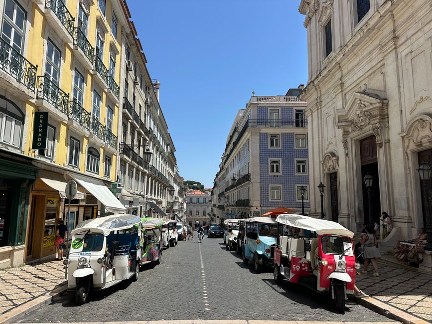 Passeio de Tuk Tuk em Lisboa