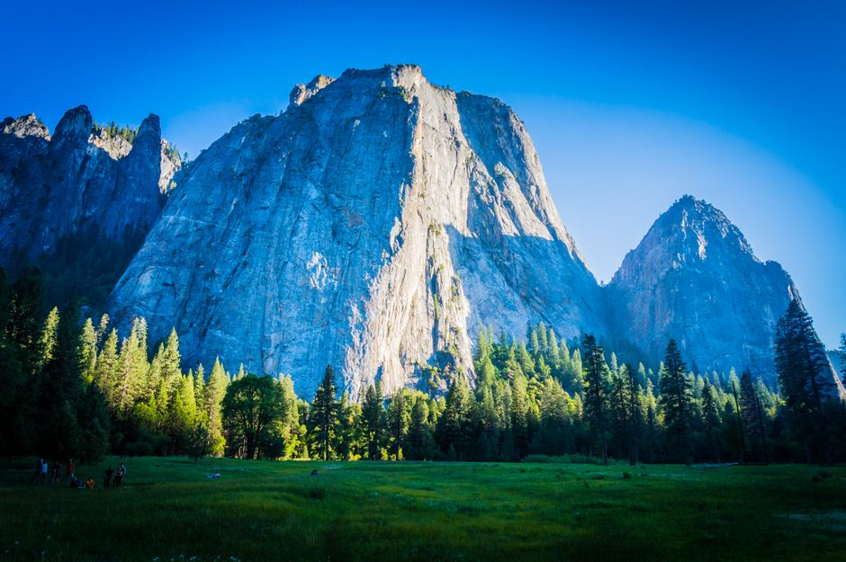 Piquenique no Yosemite Valley