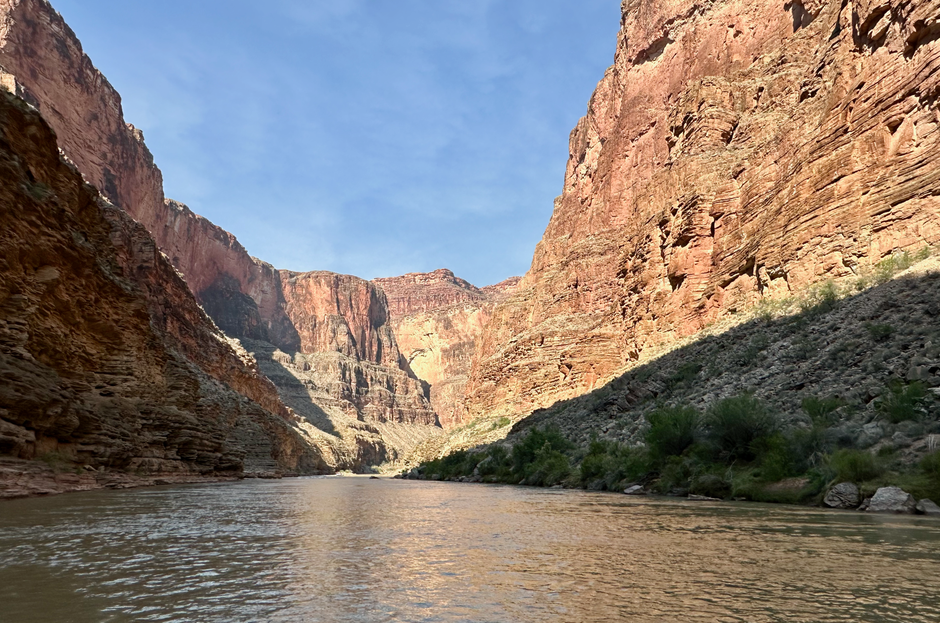 Rafting no Colorado River