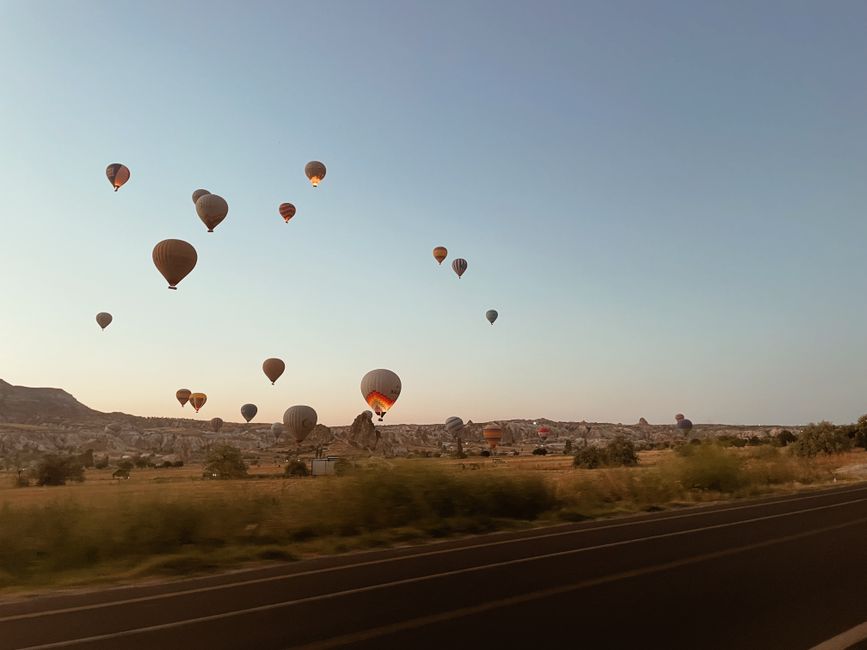 Passeio de balão na Capadócia